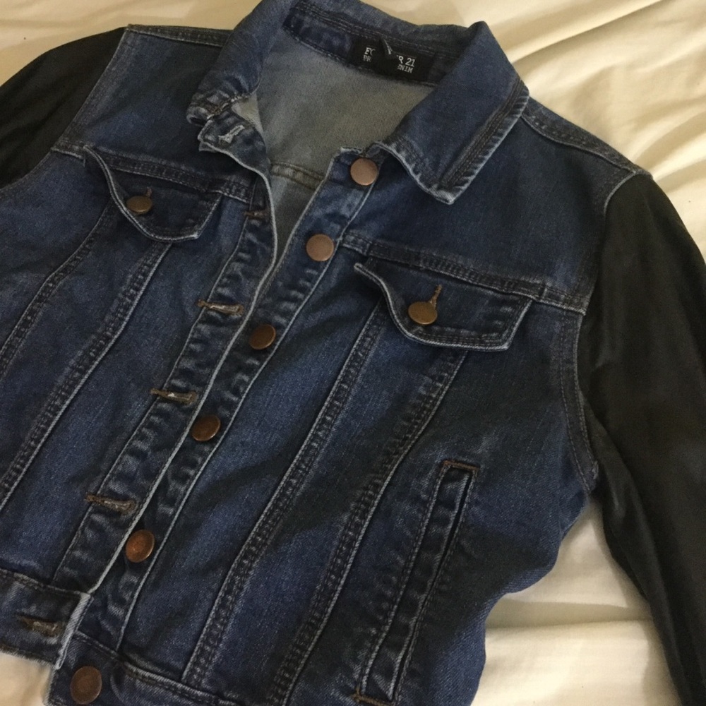 Cropped Denim Jacket
